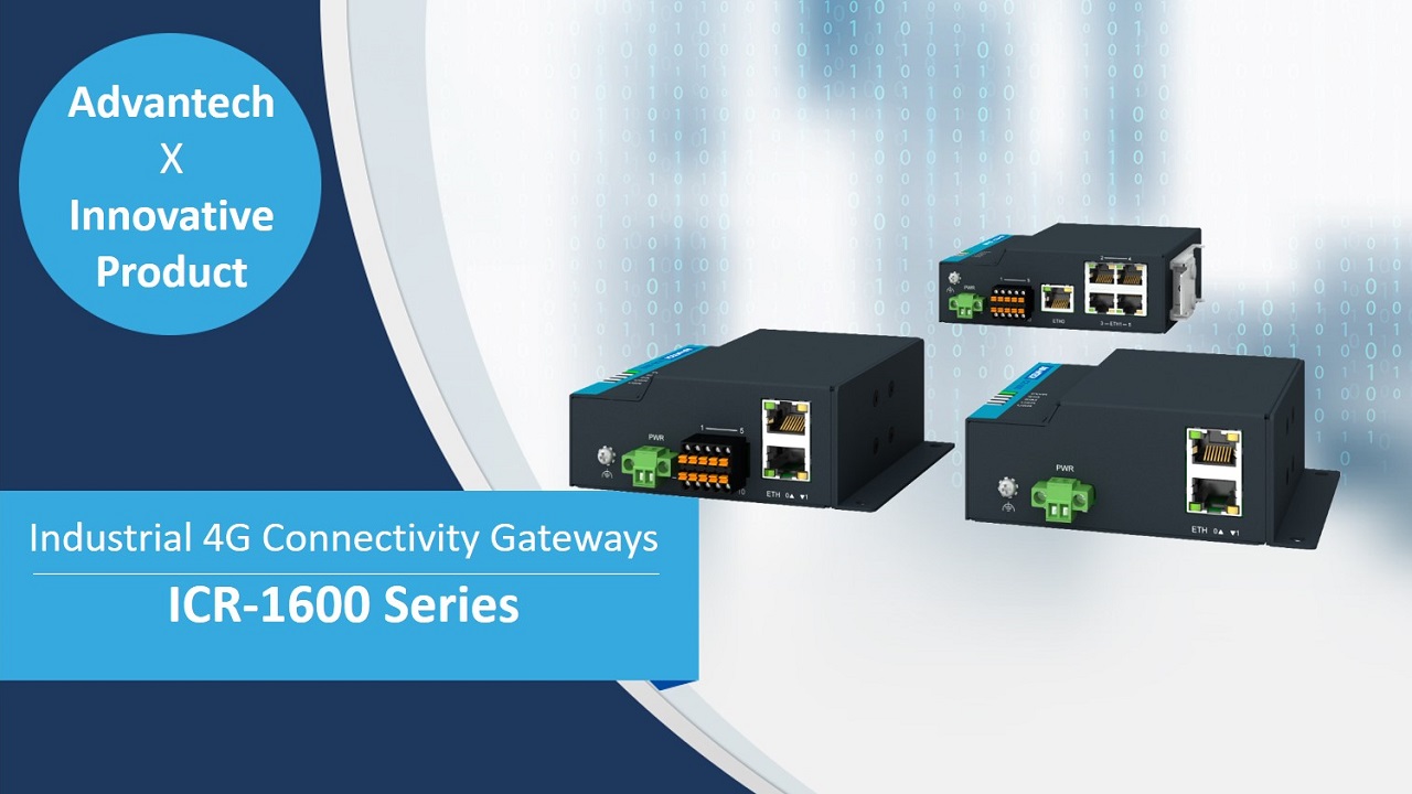 ICR-1600: Industrial 4G Connectivity Gateways